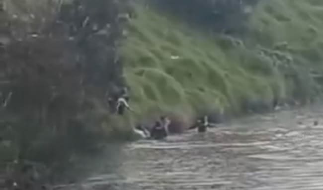 Tragedia evitada en Suba: una madre en crisis se lanzó al río con su bebé y fue rescatada con vida