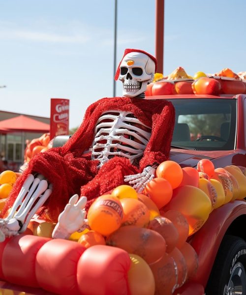¡Que el disfraz no le cueste un susto! multa de casi $380.000 por decorar su carro o moto este viernes 31 en Halloween en Suba