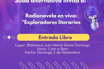 Suba Alternativa presenta radionovela en vivo este domingo en la biblioteca Julio Mario Santo Domingo