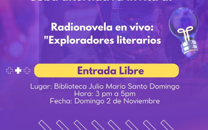 Suba Alternativa presenta radionovela en vivo este domingo en la biblioteca Julio Mario Santo Domingo