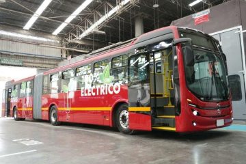 Conozca el prototipo físico del primer bus articulado eléctrico que moverá millones de sueños en Bogotá
