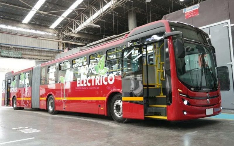 Conozca el prototipo físico del primer bus articulado eléctrico que moverá millones de sueños en Bogotá