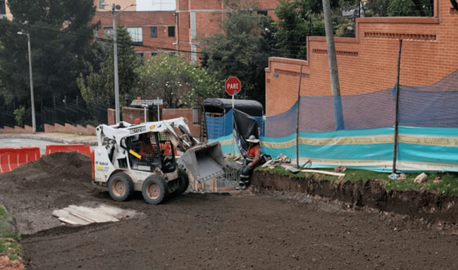 **Avanzan obras viales en Chapinero por más de $7.400 millones**