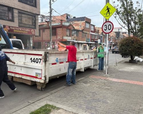 Siete frentes de trabajo de Bogotá para mejorar la situación de basuras en calle