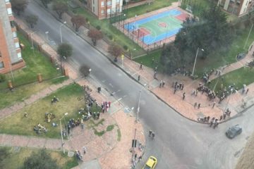 Fuga de gas genera evacuación preventiva en conjuntos residenciales de Suba