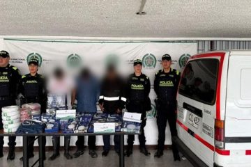 Tres personas detenidas con mercancía hurtada y valorada en $ 8 millones en Bogotá