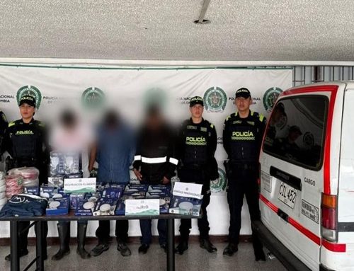 Tres personas detenidas con mercancía hurtada y valorada en $ 8 millones en Bogotá