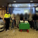 ¡Alerta aérea en Suba! ‘Halcón’ frustra hurto con ‘escalera humana’ y captura a siete personas