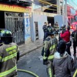 Bomberos de Bogotá atiende emergencia tras incendio en fábrica de muebles en barrio Las Cruces