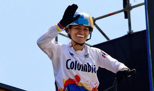 Colombia brilla en el BMX free style bolivariano con doble oro