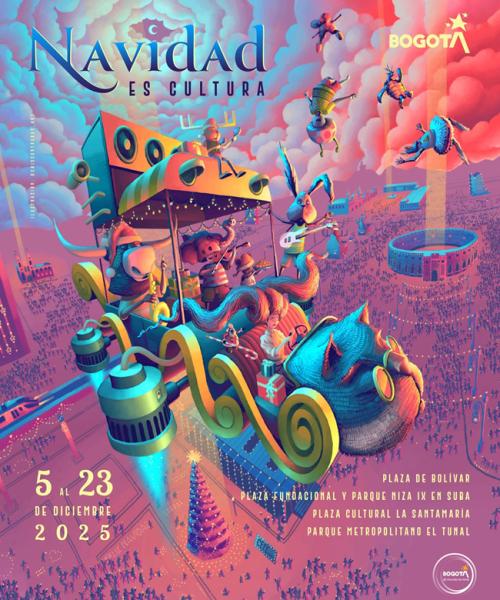 ¡La magia regresa a la ciudad! Bogotá ilumina sus fiestas con «Navidad es Cultura»