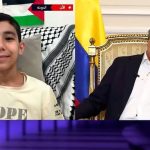 Petro exalta la valentía palestina y condecora con la Cruz de Boyacá
