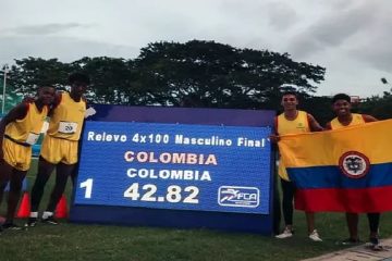 Sinisterra brilla con oro en los JJ escolares centroamericanos.