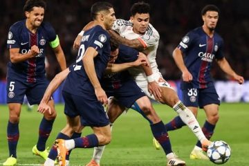 Luis Díaz, estrella y villano en el partido del Bayern vs PSG