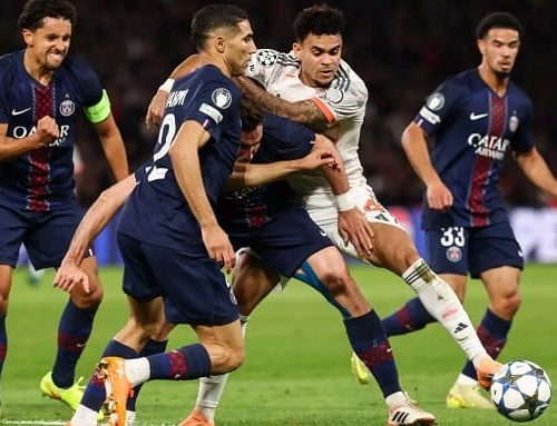 Luis Díaz, estrella y villano en el partido del Bayern vs PSG