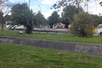 Atención en Suba: resurgen los ‘Cambuches’ frente al portal de TransMilenio