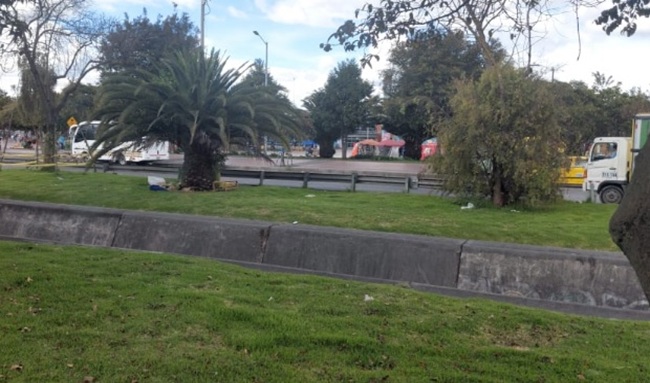 Atención en Suba: resurgen los 'Cambuches' frente al portal de TransMilenio