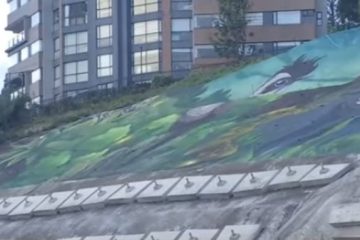 Suba Florece: Gigantesco Mural «Guardianes del Páramo» Transforma la Av. Boyacá en Niza