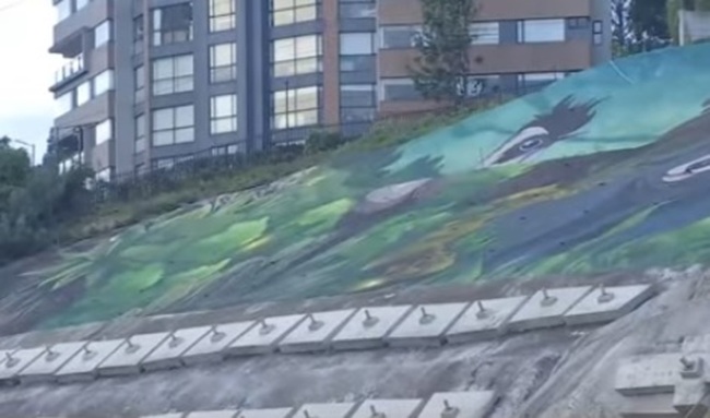 Suba Florece: Gigantesco Mural "Guardianes del Páramo" Transforma la Av. Boyacá en Niza