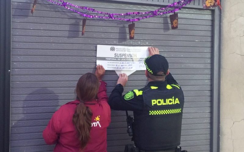 Operativo contundente en Villa Ema en Bosa: seis establecimientos sellados, tres capturados y licor adulterado incautado