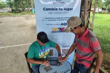 La Registraduría invita a inscribirse para votar en el Barrio Amberes