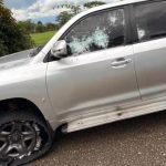Atentado contra el Gobernador de Arauca: atacan a disparos su camioneta blindada
