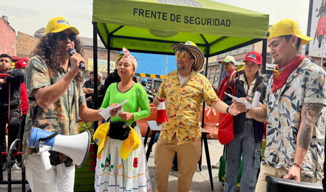 Los Mártires fortalece la seguridad y convivencia en los centros comerciales
