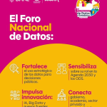El Foro Nacional de Datos llega a Bogotá para  fortalecer la capacidad del país en el uso de la  evidencia para la toma de decisiones