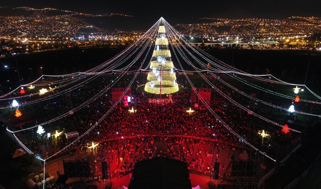 Bogotá enciende oficialmente la Navidad este 5 de diciembre en el Parque Metropolitano El Tunal