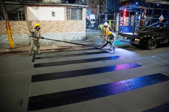 Bogotá se renueva: Señalización vial enfocada en la seguridad peatonal y escolar