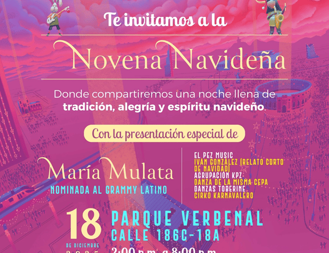 Usaquén se viste de fiesta: Gran Novena Navideña este 18 de diciembre en El Verbenal