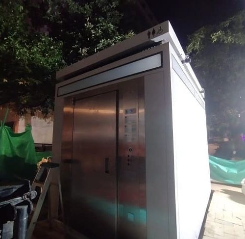 Bogotá instala el segundo baño público inteligente en el Centro de la Ciudad