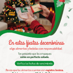 Secretaría de Salud de Boyacá emite recomendaciones para garantizar el consumo seguro de alimentos y bebidas durante las festividades decembrinas