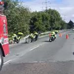Aparatoso accidente en Suba marca el amanecer en el norte de Bogotá este 1 de enero de 2026