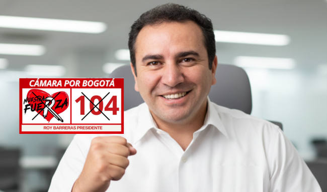 Jairo Calderón, el candidato que más suena para la Cámara por Bogotá por Nuestra Fuerza 104