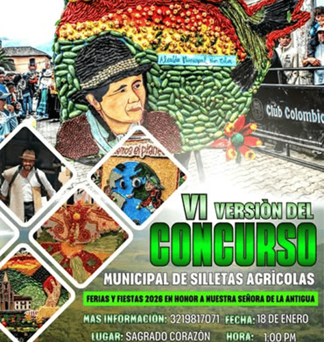 Abren inscripciones para el Concurso Municipal de Silletas Agrícolas en Nuevo Colón