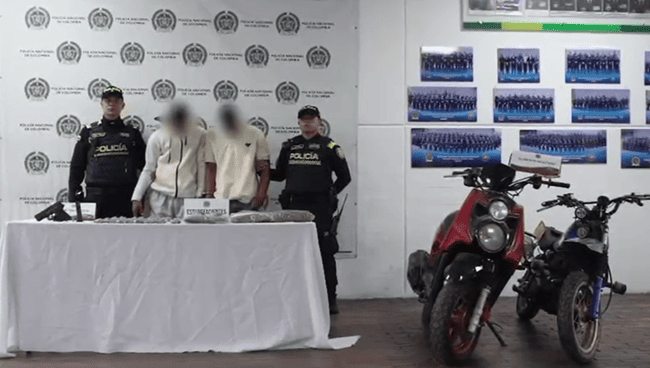 Control policial frustró presunto expendio de droga y dejó dos capturados en Ciudad Bolívar