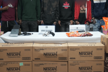 Ocho capturados cuando intentaban hurtar un supermercado en Tunjuelito