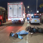 Un grave siniestro vial se registró hacia las 5:40 de la mañana de este martes en la avenida Suba con calle 136,