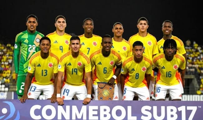 Colombia Sub-17 no pudo con Brasil en amistoso