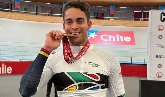 Colombia brilla es oro en el Panamericano con kilómetro contrarreloj