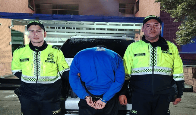Capturado en Puente Aranda tras robar vehículo: huyó por carril exclusivo de TransMilenio