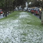 Norte de Bogotá colapsó por fuerte granizada: 41 emergencias en una hora