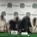 Cinco detenidos en San Cristóbal por millonario hurto de celulares.