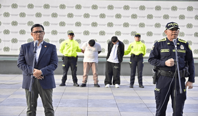 ‘Los más buscados’: Policía revela cartel de presuntos ladrones de vehículos de alta gama en Bogotá