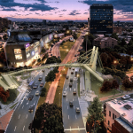 Arranca la construcción del puente peatonal de la calle 112 con Novena en Usaquén