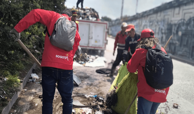 Recuperan 20.000 m² de espacio público en el sector de Banderas en Kennedy, tras operativo integral