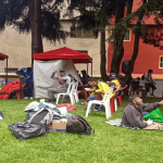 Integración Social lleva jornada de autocuidado a habitantes de calle en Suba