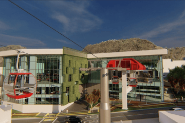 Avanzan las pruebas preliminares del TransMiCable de San Cristóbal en Bogotá