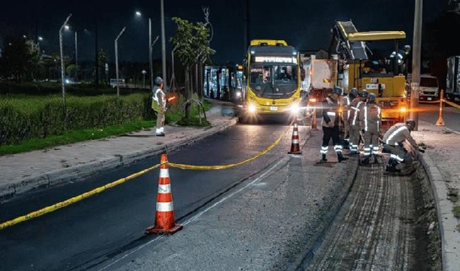 Avanza la renovación vial en la conexión calle 80 con Suba Lisboa